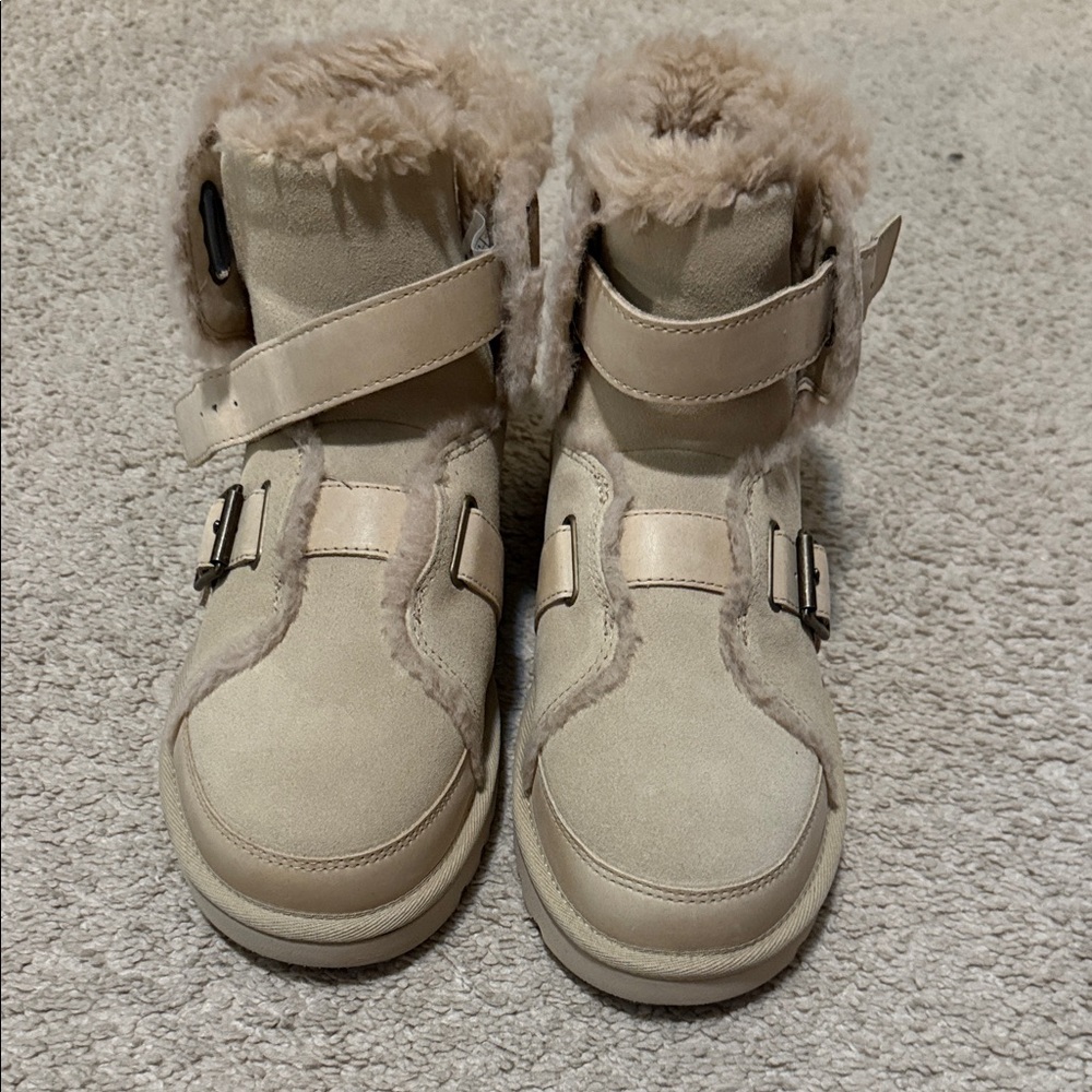 UGG Women's Cream Shearling Boots